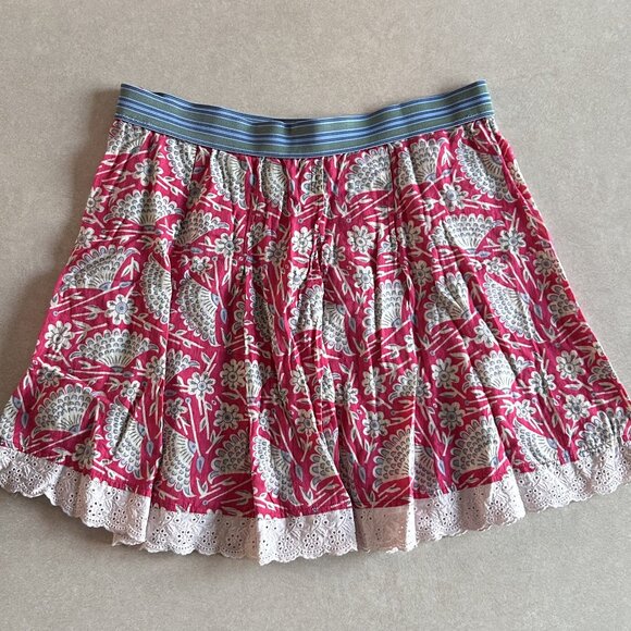 RARE 2000s Free People Fantastic Floral Elastic Skirt ASO Miley Stewart - Picture 5 of 8
